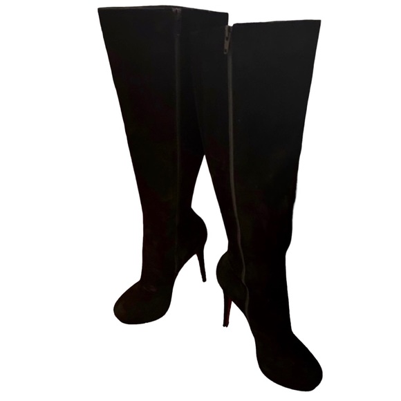 Christian Louboutin Shoes - Christian Louboutin Suede Knee High Boots- Good Condition